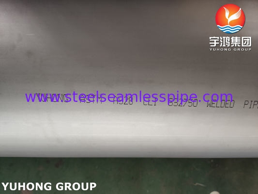 ASTM A928 CL.1 Super Duplex Steel Welded Pipes S32750 S32205 S31254