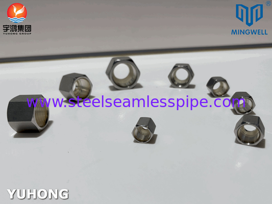 Stainless Steel Nut SS316L For Hose Tube Connection Application
