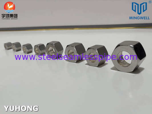 Stainless Steel Nut SS316L For Hose Tube Connection Application