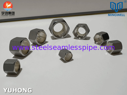 Stainless Steel Nut SS316L For Hose Tube Connection Application