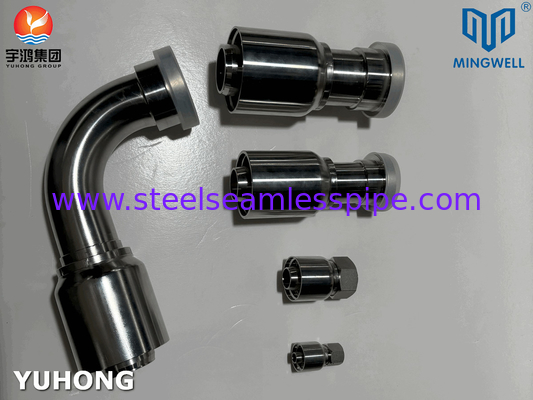 Stainless Steel Hose Coupling Grade 316L Hydraulic Forming