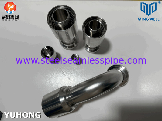 Stainless Steel Hose Coupling Grade 316L Hydraulic Forming