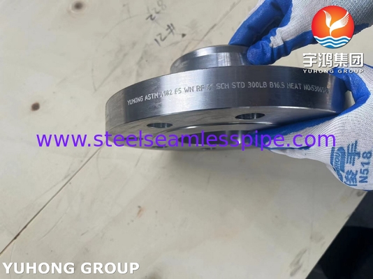 ASTM A182 F5 Alloy Steel Forged Weldneck Flange RF B16.5