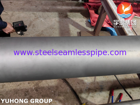 ASTM A790 UNS S31803 Seamless Duplex Steel Pipe Pickled Annealed