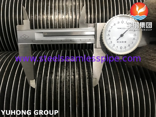 ASTM A213 T9 Alloy Steel HFW Fin Tube For Economizer High Pressure Situation