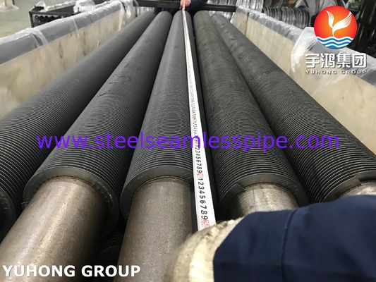 ASTM A213 T9 Alloy Steel HFW Fin Tube For Economizer High Pressure Situation