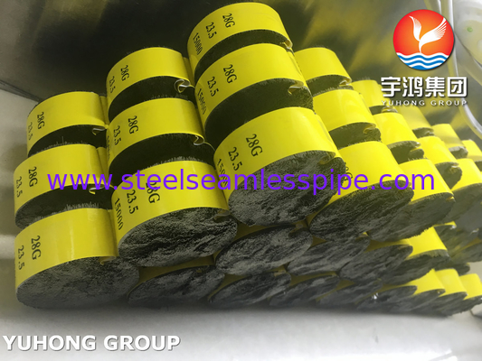 ISO9626 Stainless Steel SUS304 Needle Tube , Medical Injection Application
