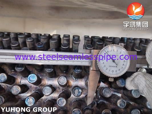 ASME SA106 Gr B Studded Tube For High Efficiency Heat Transfer In Coal Fired Power Plants