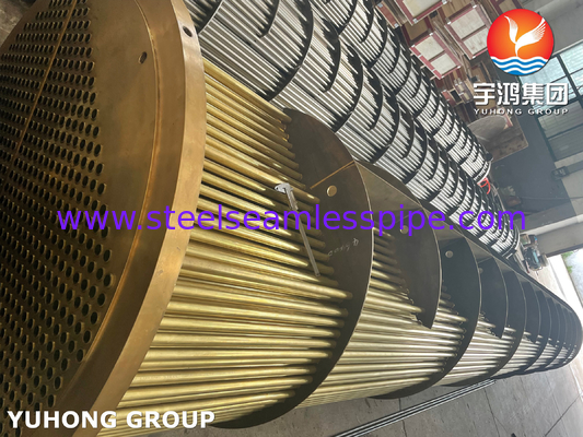 Shell And Tube Heat Exchanger API 660 ASME U Stamp For Petrochemical Industry Application