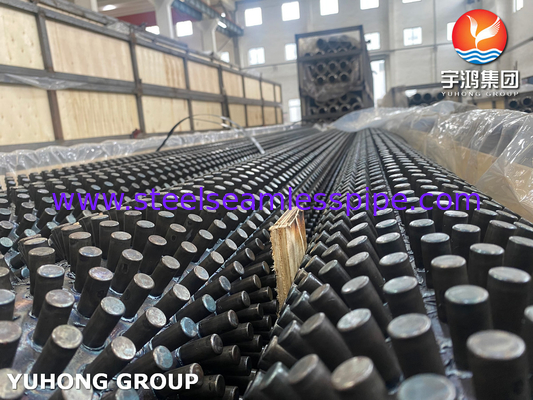 ASTM A213 T9 Studded Alloy Steel Seamless Tube For Air Heaters And Economizers