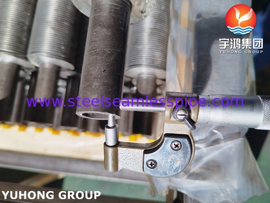 ASTM A213 T5 Fin Tube With Embedded G Type For Corrosive Medium High Pressure Applications