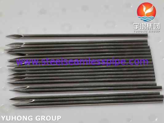 Stainless Steel Injection Needle Tube , ISO9626 SUS304 , 16G Veterinary Needle For Animal Care