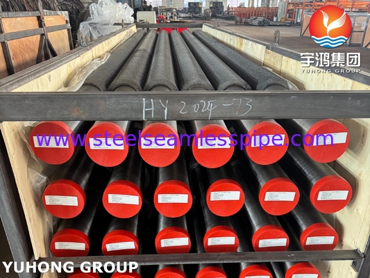 ASTM A335 P11 Alloy Steel High Frequency Welding Serrated Fin Tube For HRSG And Boiler