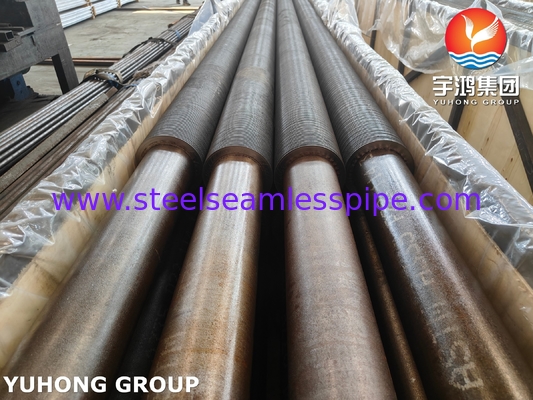 ASTM A335 P22 Alloy Steel Seamless Tube With 11-13CR HFW Fin Tube For Convection Coil
