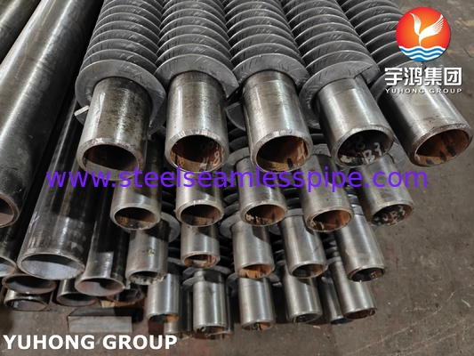 ASTM A335 P22 Alloy Steel Seamless Tube With 11-13CR HFW Fin Tube For Convection Coil