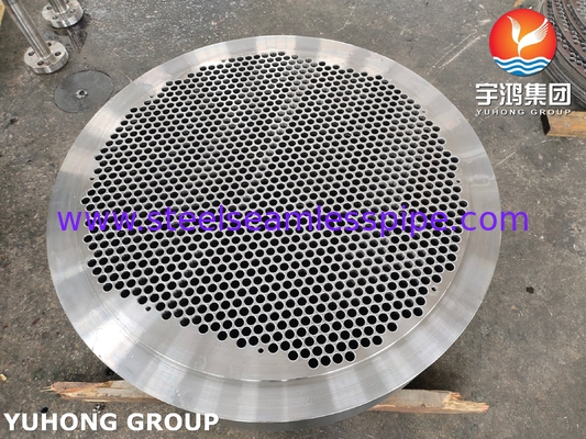 ASME SA266 Gr.2N Heat Exchanger Tubesheet as per ASME Sec VIII