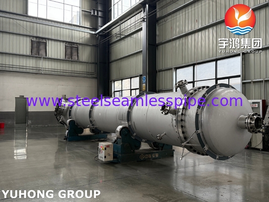 ASTM A312 TP316L Seamless Tubes With ASTM A516 Gr 70  Carbon Steel Shell For Heat Exchanger