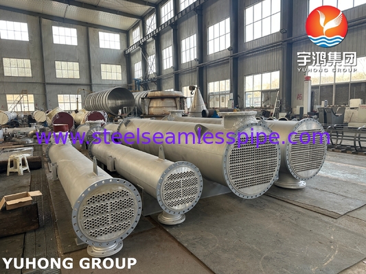 Assembly Design Shell And Tube Heat Exchanger ASME TEMA