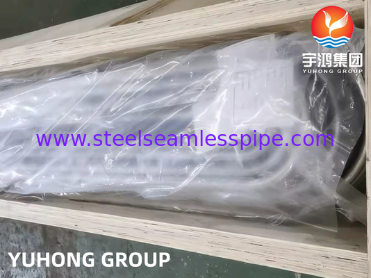 ASME SA213 TP444 Stainless Steel U Bend Heat Exchanger Tube
