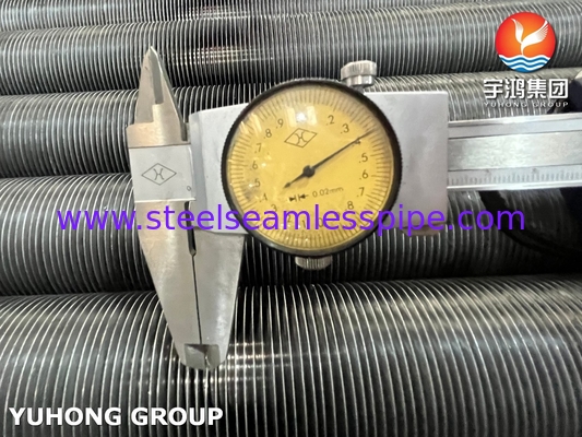 ASTM A179 Carbon Steel Fin Tube Aluminiun G Fin Type For Dry Cooling Tower