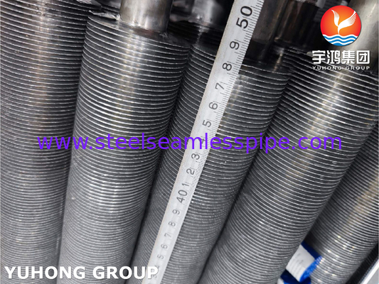 Nickel Alloy ASTM B163 N08825 Incoloy 825 Extruded Fin Tube With Aluminum Fin