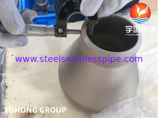 ASTM B466 C70600 Copper Alloy Fitting Eccentric Reducer B16.9 For Cooling System