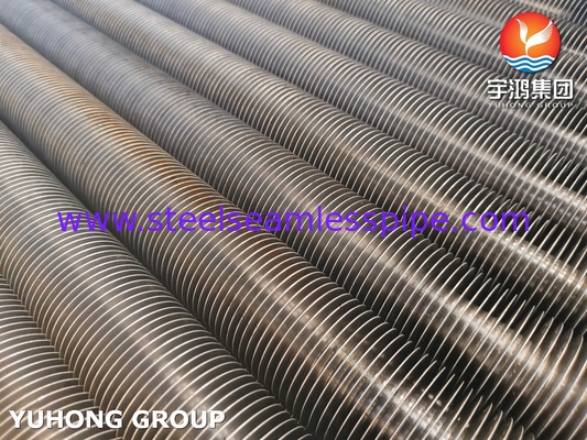 ASTM A179 ALuminium Carbon Steel Embeded Fin Tube For Heat Exchanger and Cooling System