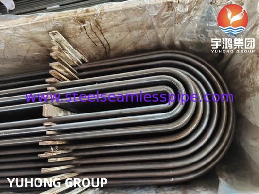 ASTM A179 Carbon Steel Seamless U Bend Tube For Tubalar Heat Exchanger Condenser