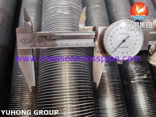 ASME SA179 Extruded Fin Tube With Al1100 Fin Strip For Air Cooler