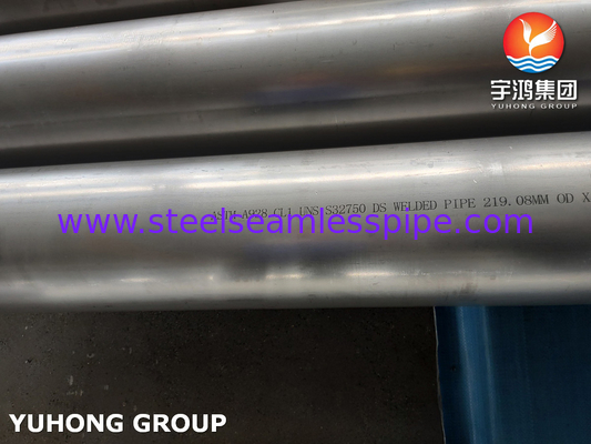 ASTM A928 Class 1 S32750 Duplex Stainless Steel Welded Pipe for Oil and Gas Industry