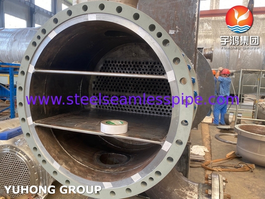 SB111 Copper Nikel 90/10 Tube H-AES Type For Floating Head Heat Exchanger