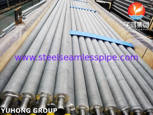ASTM A179 Carbon Steel Extruded Fin Tube For Boilers and Economizers