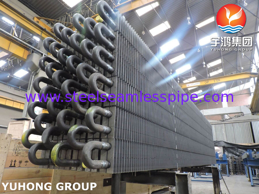 Carbon Steel H Type And Double H Type Fin Tube ASTM A179 / ASME SA179