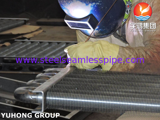 Heat Exchanger Stainless Steel H Shaped Finned Tube A312 TP304L TP316L