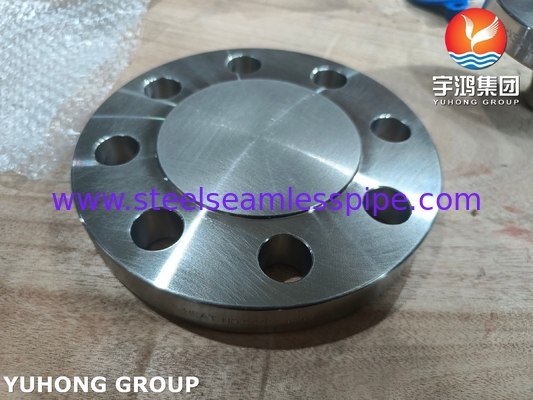 ASTM B564 N04400 Monel 400 Nickel Alloy Steel Forged Blind Raised Face Flange B16.5