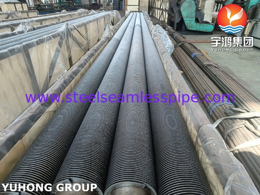 Alloy Steel HFW High Frequency Welded Solid Fin Tube  ASME SA213 T5 T9  T11 T12 Boiler Condenser Heater Application