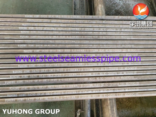 ASME SA210 A1 Carbon Steel Seamless Boiler Tube For Condenser And Economizers