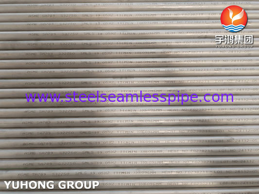 ASME SA789 S32750 Duplex Stainless Steel Tube for Heat Exchanger Chemical Application