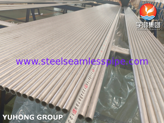 ASME SA789 / ASTM A789 S32750 Duplex Stainless Steel Seamless Tube for Heat Exchanger , Chemical Application