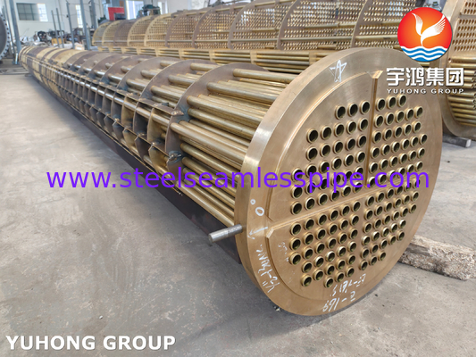 SB111 C70600 Copper Alloy Seamless Tube Bundle For Heat Exchanger NACE MR0175