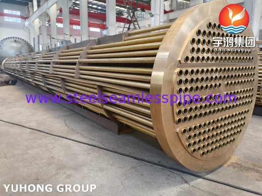 SB111 C70600 Copper Alloy Seamless Tube Bundle For Heat Exchanger NACE MR0175