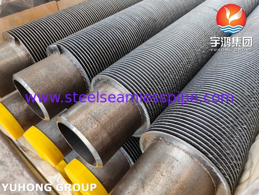 Alloy Steel HFW High Frequency Welded Solid Fin Tube  ASME SA213 T5 T9  T11 T12 Boiler Condenser Heater Application