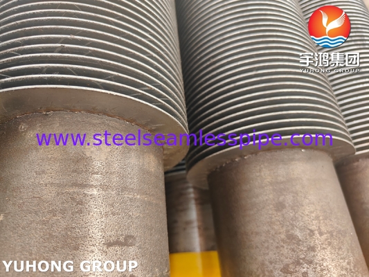 ASTM A335 P22 Ferritic Alloy Steel Hight Frequency Welding Fin Tube For Heat Transfer