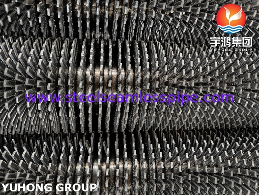 ASTM A335 P22 Ferritic Alloy Steel Hight Frequency Welding Fin Tube For Heat Transfer