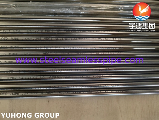 ASTM A269 TP316L Stainless Steel Welded Tube Polished Austenitic Steel Tubing