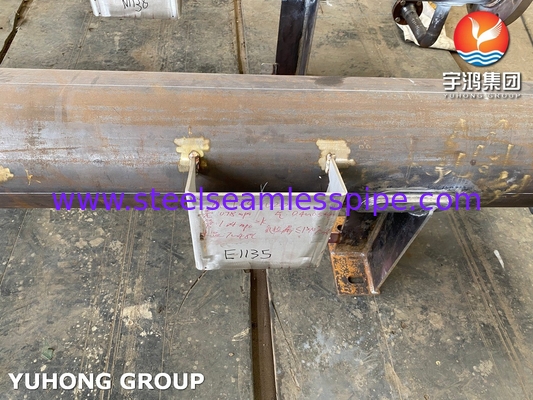 Shell And Tube Heat Exchanger With SS31803 Tubes SA-106 Grade B Shell ASME Section VIII