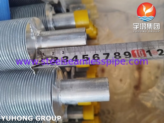 ASME SA249 Stainless Steel Wuond Fin Tube Fin Type L For Air Cooler