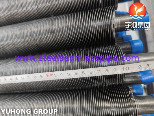 ASME SA209 TP304 Stainless Steel Embedded Fin Tube Fin Type G With Aluminum 1060 Fin