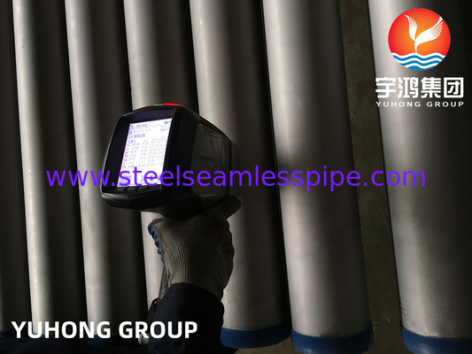 ASTM A312 / ASME SA312 TP347H Stainless Steel Seamless Pipe For Boiler Chemical Industry
