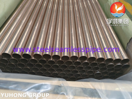 ASTM B111 C70600 Seamless Tubes 90 10 Cu-Ni Alloy